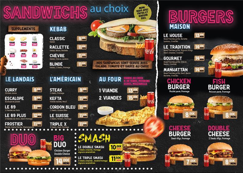 Gambetta food - Menu Image 1