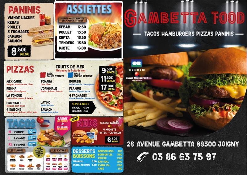 Gambetta food - Menu Image 3